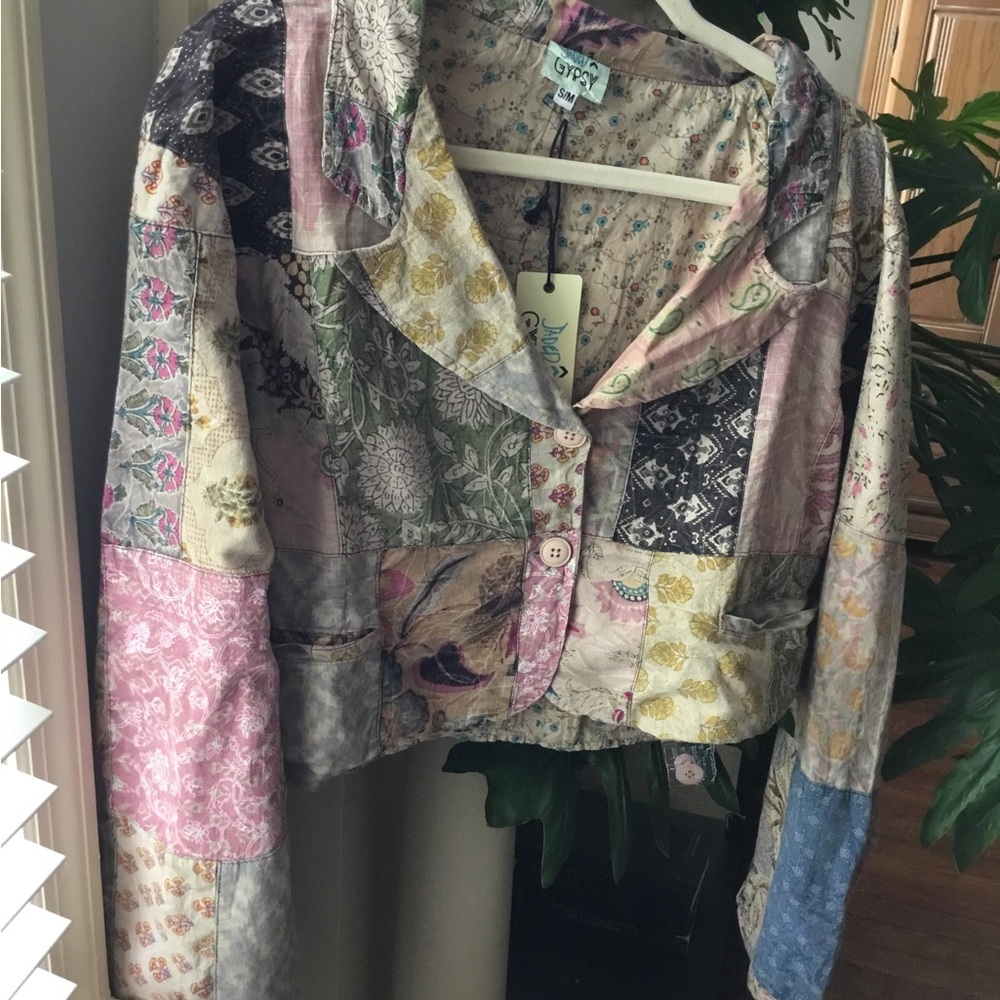 Jaded Gypsy cropped blazer - Picture 6 of 8